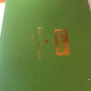 Kate spade keds glitter cream